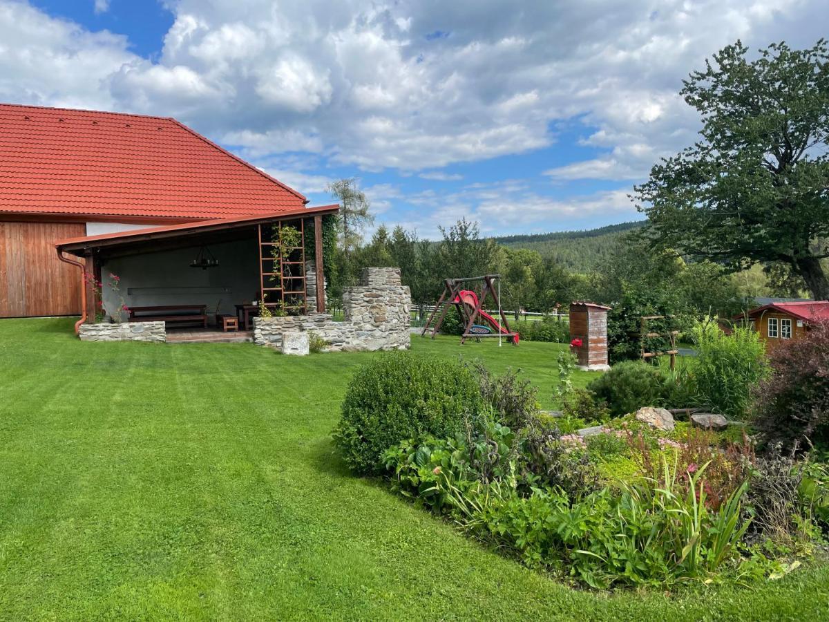 Ferienwohnung Farma Nahlov Frymburk nad Vltavou Exterior foto