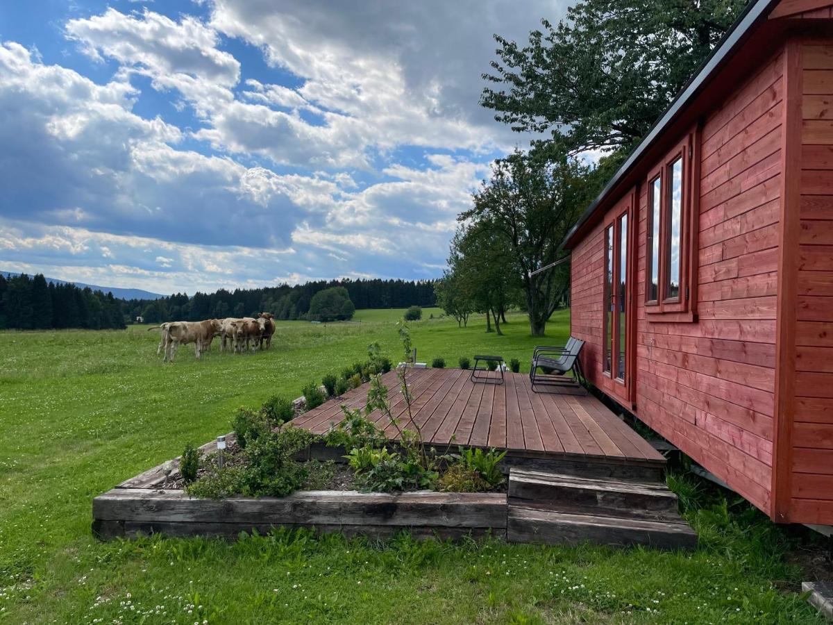 Ferienwohnung Farma Nahlov Frymburk nad Vltavou Exterior foto