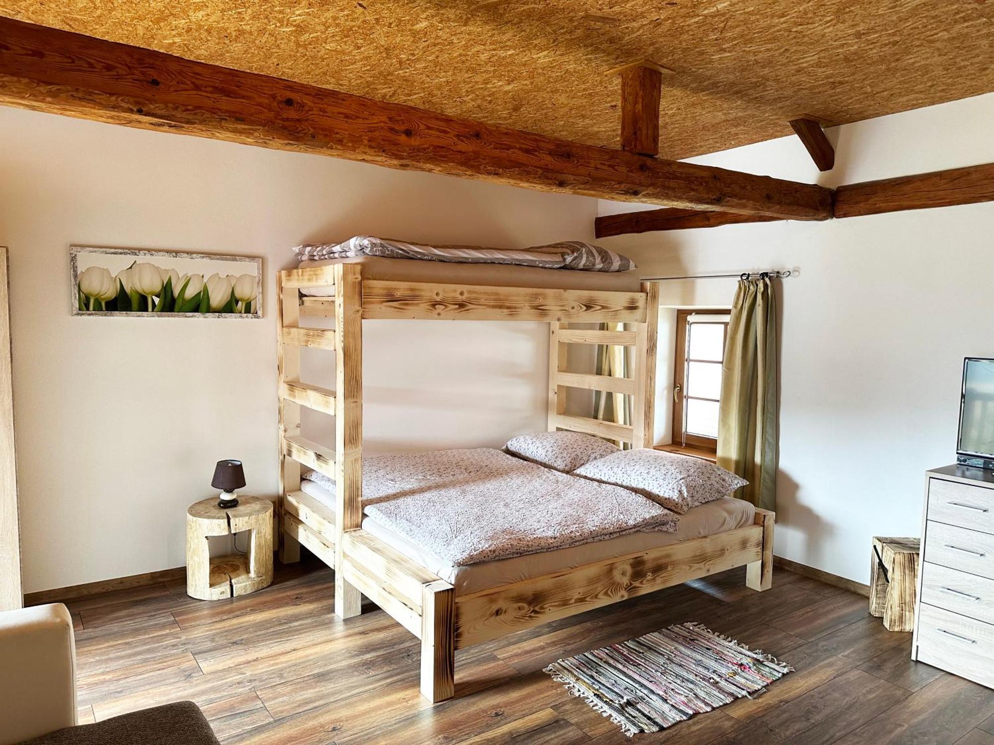 Ferienwohnung Farma Nahlov Frymburk nad Vltavou Exterior foto