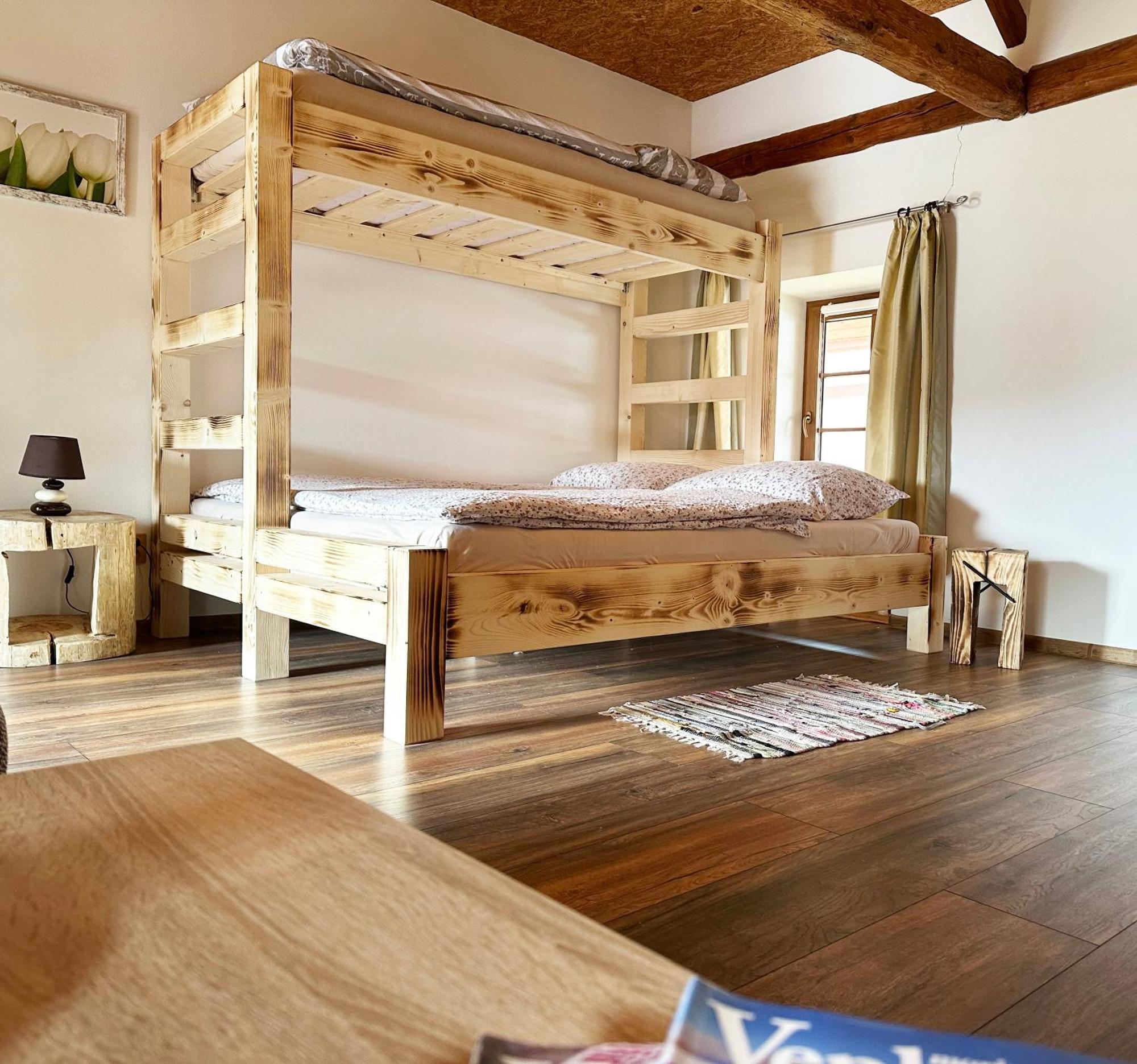 Ferienwohnung Farma Nahlov Frymburk nad Vltavou Exterior foto